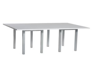 CECT-053 | 8 ft. Table Conference Table White -- Trade Show Rental Furniture